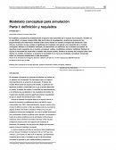 Modelado conceptual para simulación