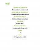 Criminología y criminalística