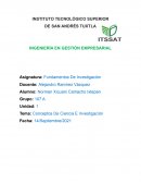 Conceptos De Ciencia E Investigación