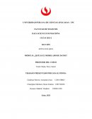 MÓDULO: ¿QUÉ ES EL MODELADO DE DATOS?