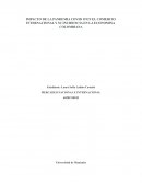 IMPACTO DE LA PANDEMIA COVID 19 EN EL COMERCIO INTERNACIONAL