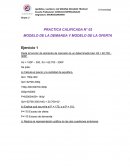 PRACTICA CALIFICADA N° 02. MODELO DE LA DEMANDA Y MODELO DE LA OFERTA