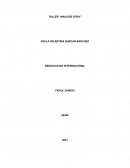 TALLER “ANALISIS DOFA” NEGOCIACION INTERNACIONAL