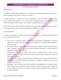 CONFLICTOS Y ESTRÉS. Página 1