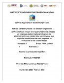 Calidad Aplicada a la Gestion Empresarial