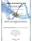 DETERMINANTES SOCIOECONÓMICOS DE LA INFORMALIDAD LABORAL EN LA CIUDAD DE TRUJILLO DURANTE EL PERIODO 2015