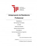 Anteproyecto de Residencia Profesional