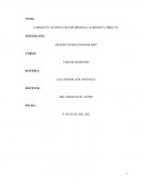 CORRIENTE ALTERNA TRANSFORMADA A CORRIENTE DIRECTA