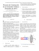 Proyecto de construcción de un generador trifásico