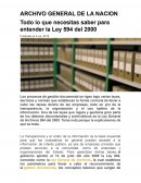ARCHIVO GENERAL DE LA NACION