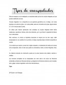 Tipos de encapsulados en circuitos integrados