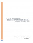 ¿Qué es la equidad intergeneracional?
