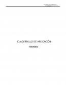 Cuadernillo de aplicación Test Terman
