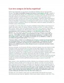 Los tres campos de lucha espiritual