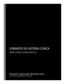 HISTORIA CLÍNICA PEDIATRICA