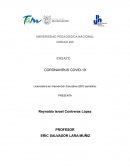 Covid-19 la realidad detrás del aislamiento