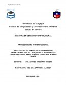 ANALISIS DEL TEXTO: “LA RESPONSABILIDAD EXTRACONTRACTUAL DEL ESTADO EN EL ECUADOR: LAS LIMITACIONES EN EL MARCO JURÍDICO” POR JORGE MORENO YANES