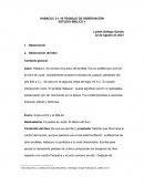 Habacuc observación