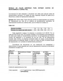 MODELO DE VALOR ESPERADO PARA ESTIMAR COSTOS DE MANTENIMIENTO CORRECTIVO