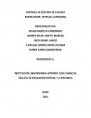 SISTEMAS DE GESTION DE CALIDAD. MATRIZ DOFA: TEXTILES LA PRIMERA