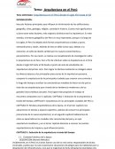 Arquitectura en el Perú desde el siglo XVI hasta el XX