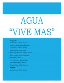 Agua “Vive mas”