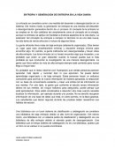 ENTROPIA Y GENERACION DE ENTROPIA EN LA VIDA DIARIA