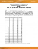 ANÁLISIS DE CASO SOBRE INTERVALOS DE CONFIANZA