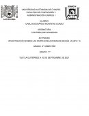 INVESTIGACIÓN SOBRE LAS PARTES RELACIONADAS SEGÚN LA NIFC-13