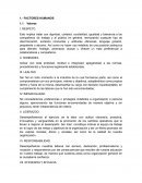 FACTORES HUMANOS