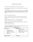 Análisis empresa Tostao