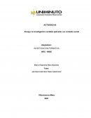 Ensayo la investigación contable aplicada a un contexto social