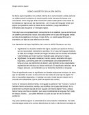 Signo linguistico en la era digital