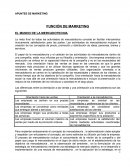 FUNCIÓN DE MARKETING EL MUNDO DE LA MERCADOTECNIA