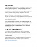 ¿Qué es la ciberseguridad?