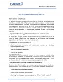 PUNTO DE PARTIDA DEL PORTAFOLIO