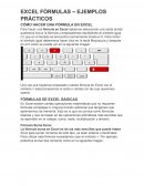 EXCEL FÓRMULAS – EJEMPLOS PRÁCTICOS