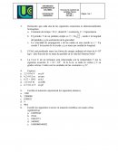 Técnicas de medición de variables Físicas CORTE 1 TALLER 1