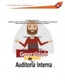 “Auditorías internas de calidad y la importancia para las PYMES en Colombia que están certificadas en un Sistema de Gestión de Calidad”