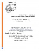 Ley Federal del Trabajo. Nacimiento de la relación individual del trabajo