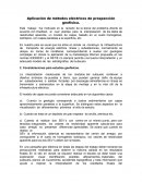Aplicación de métodos eléctricos de prospección geofísica
