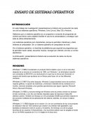 Ensayo de sistemas operativos