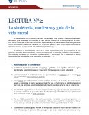 Doctrina social de la Iglesia. La sinderesis