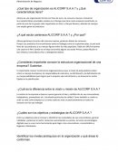 ¿Qué tipo de organización es ALICORP S.A.A.?