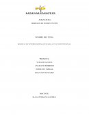 MODELO DE INTERVENCIÓN APLICADO A UN CONTEXTO REAL