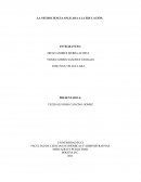 LA NEUROCIENCIA APLICADA A LA EDUCACIÓN