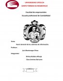 TEORÍA GENERAL DE LOS SISTEMAS DE INFORMACIÓN GERENCIAL