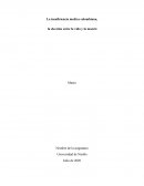 La insuficiencia medica colombiana, la elección entre la vida y la muerte