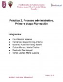 Práctica 2. Proceso administrativo