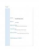 Características del Administrador